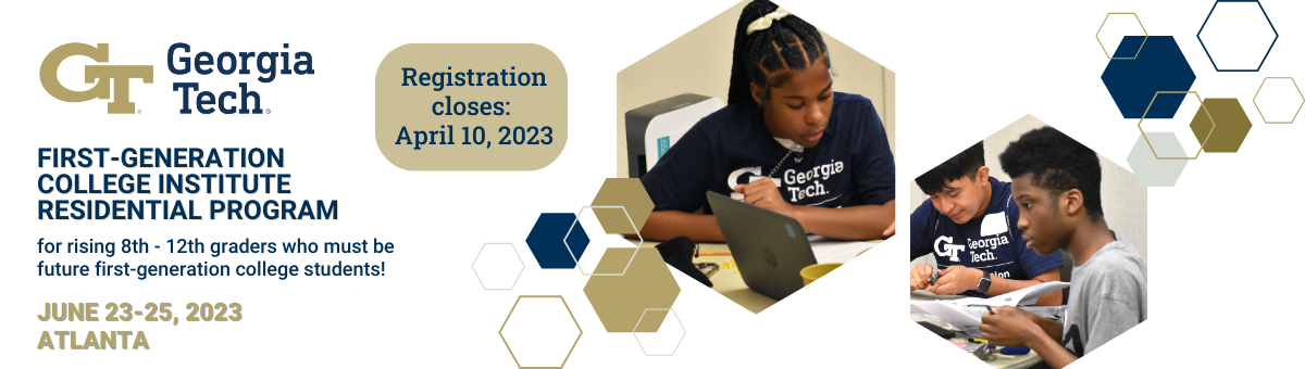 Link to 2023 First Generation College Institute Flyer