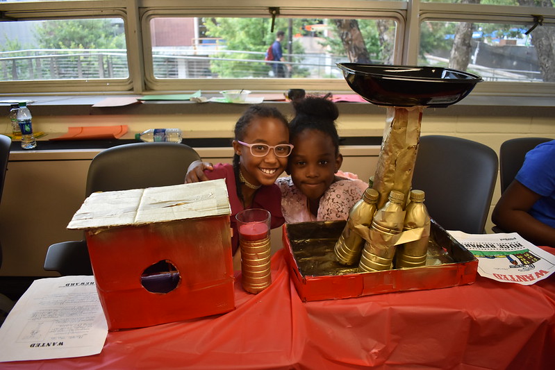 Elementary School girls STEM project