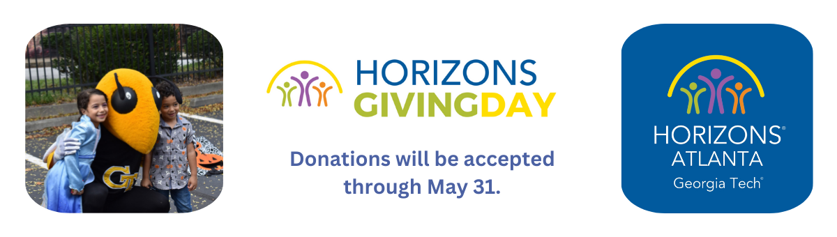 Horizons at Georgia Tech giving day banner